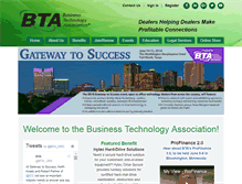 Tablet Screenshot of bta.org
